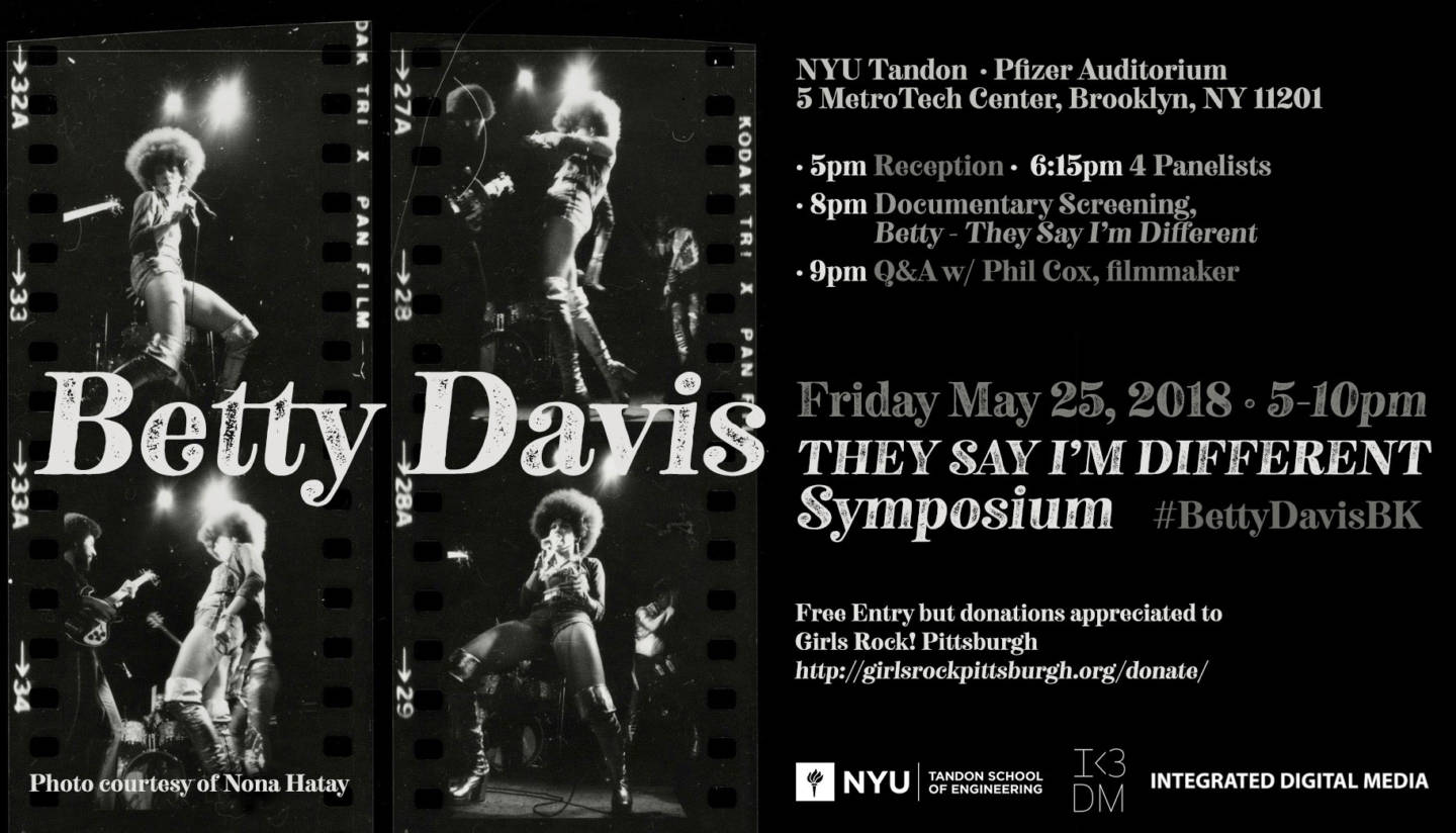 Betty Davis Symposium Flyer