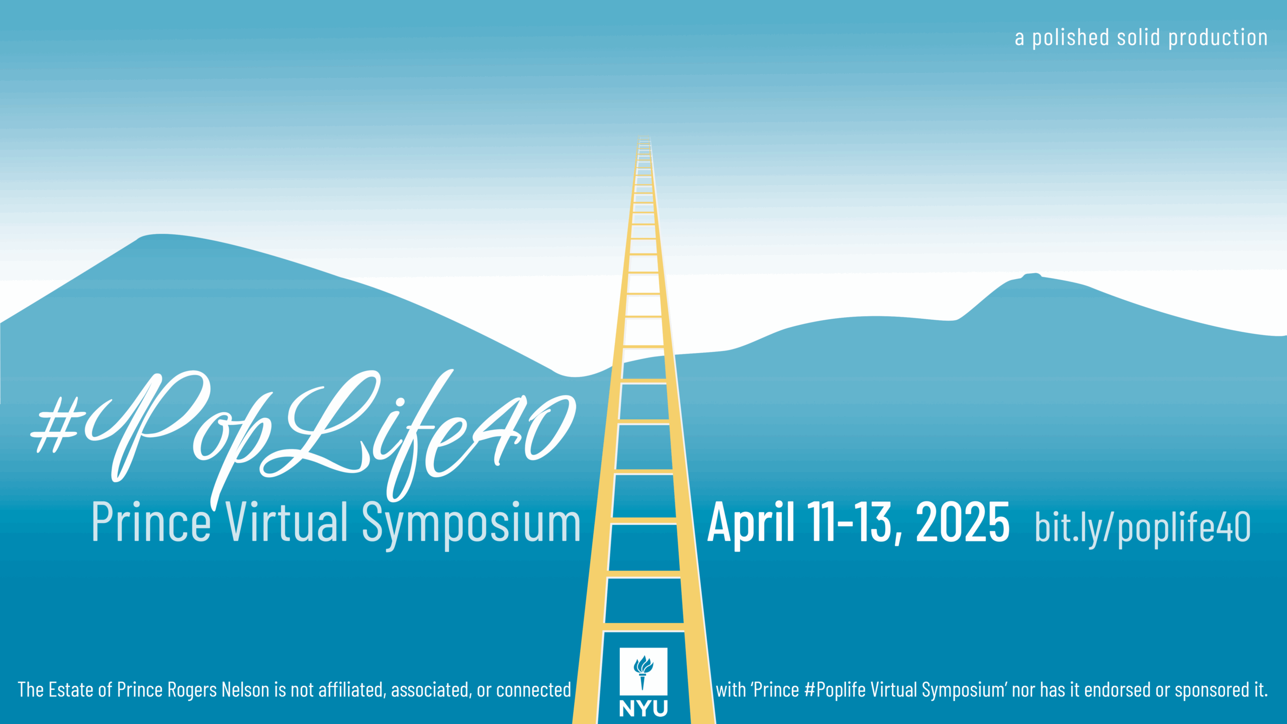 #PopLife40 Virtual Symposium Flyer